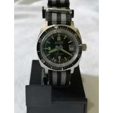 Reloj Adrem Swiss Made Vintage Caballero Tipo Buceo Cuerda