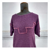 Sweater De Hilo Violeta