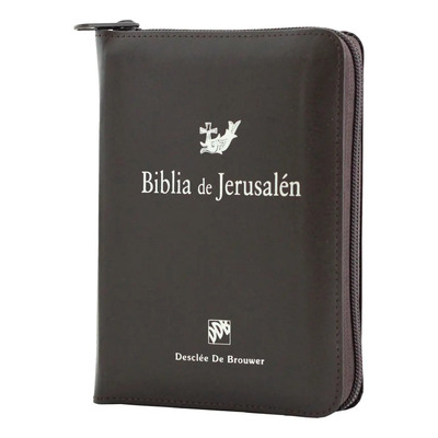 Biblia De Jerusalén Funda De Vinipiel Con Cierre | Meses sin interés