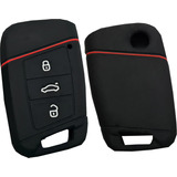 Funda Silicon 3 Botones Presencial Para Vw Jetta Gli 2024