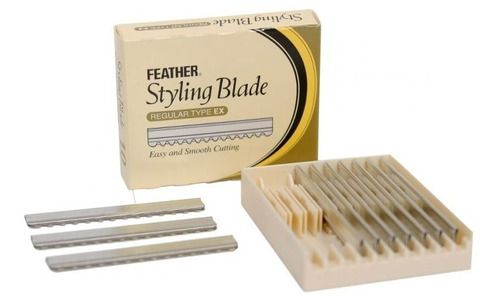Repuestos Para Navajas Styling Blade Feather  X 10