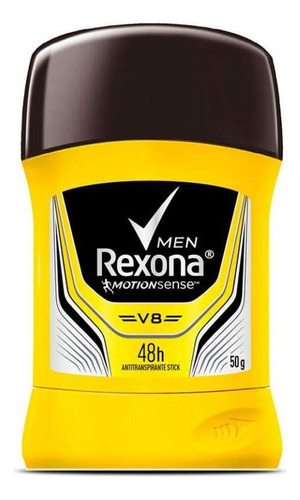 Rexona Men Desodorante V8 Barra 50 Grs