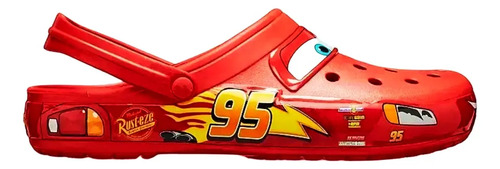 Sandalias Edición Especial Rayo Mcqueen Car Suaves Y Cómodas | Envío gratis