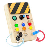 Juguetes Montessori Con Interruptor De Luz Led Tablero