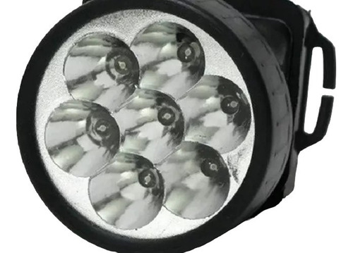 Lampara De Minero Economica 7 Leds (lote 10 Pzas)