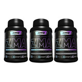 3 Zma 90 Capsulas Zinc Magnesio Vitamina B6 Star Nutrition