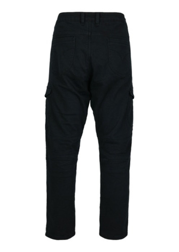 Pantalón Moto Kevlar Dupont Black Label Biker Karakorum Ngro