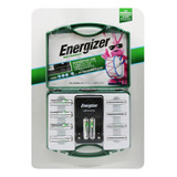 Estuche Energizer Cargador 6 Pilas Aa 4 Aaa Y Entrada Usb