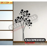 Vinilo Decorativo Flores Dientes Leon    