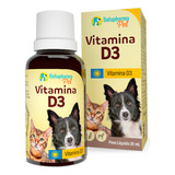 Vitamina D3 Para Cães E Gatos Botupharma Suplemento 20ml