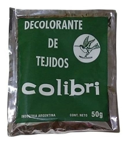 Decolorante Colibri Sobre 50 Gramos