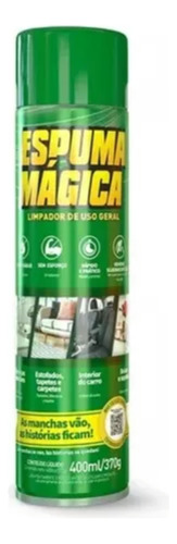 Limpador Seco Spray Espuma Magica Para Limpar Sofa Carpete 