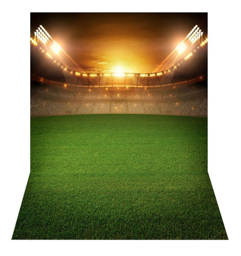 Fundo Fotográfico Futebol Cenário Tecido 1,50x2,20m- Verti