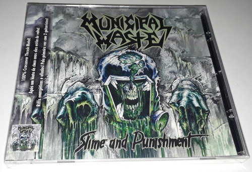 Municipal Waste - Slime And Punishment (cd Lacrado)