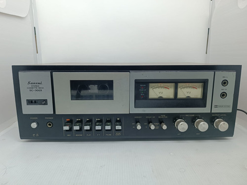 Tape Deck Stereo Sansui Sc-3003 Com Defeito Para Restauração