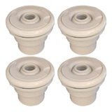 4x Dispositivos Jatos De Retorno Agua Sanspray Piscina Fibra