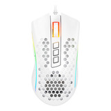 Mouse Gamer De Juego Redragon  Storm Elite M988 Lunar White