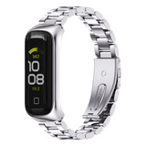 Correa De Acero Inoxidable Para Samsung Galaxy Fit 2