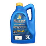 Aceite Motor Sintético Raloy Syntec Platinum 5w40 Sp 5l