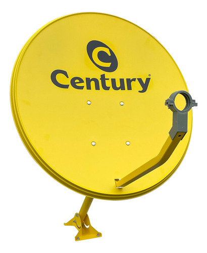 Antena Century Ku 60cm Chapa Amarela Banda Ku 