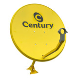 Antena Century Ku 60cm Chapa Banda Ku + Ku Quadruplo Century