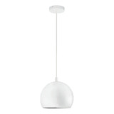 Colgante 15 Cm E27 Blanco 1 Luz Moderna Moer Bocha Demasled