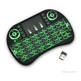 Mini Teclado Wireless Touch Para Celular Pc Android Tv Smart