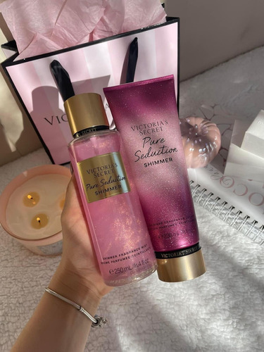 Victoria's Secret Pure Seduction Shimmer Body Mist Y Crema