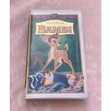 Disney Bambi Masterpiece Collection Pelicula Vhs En Ingles