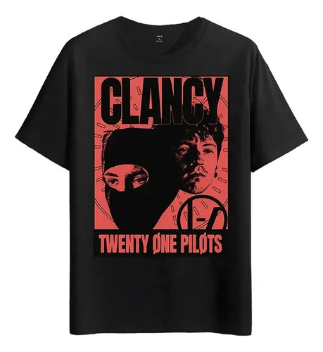 Camiseta Muscle Freaks Twenty One Pilots Estilo Banda Merch