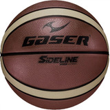 Balón Basketball Sideline Multicolor No.7 Gaser Env Color Café/amarillo
