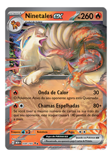Ninetales EX Promo (193/XY-P): Fire/Lightning Battle