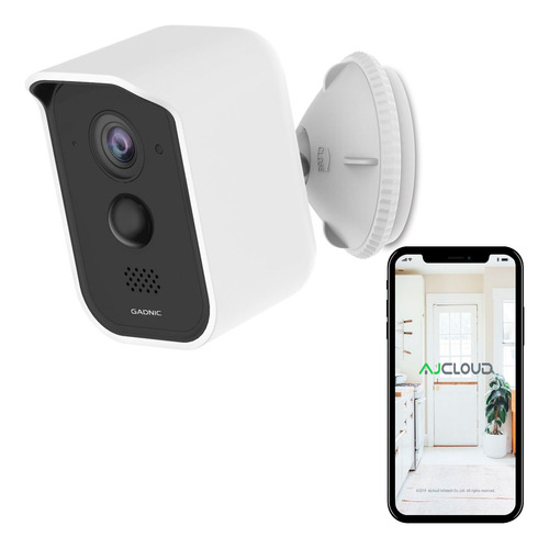 Camara Ip Wifi Recargable Inalambrica Gadnic 1920x1080