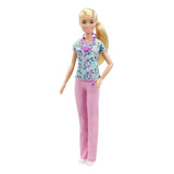 Muñeca Barbie Medica Pediatra Original Mattel Con Accesorios
