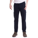 Pantalon Cargo Bolsillos Gabardina - Blue Air Jeans