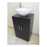 Mueble Baño Lavabo Gabinete Bowl Ovalin P Baño C Monomando 