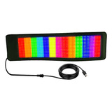 Letrero Led Para Coche, Panel Matricial Flexible De 26,4 X 4