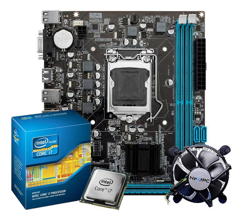 Kit Upgrade I7 2600 + Placa Mãe + Cooler