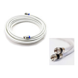 Cable Rg6 Tv Cable (10mts. Con Conectores)