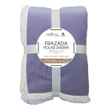 Frazada Polar Sherpa Premium Lisa 1,5 Plaza - Doral