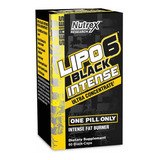 Nutrex Lipo 6 Black Intense Uc 60 Capsulas Sabor Sin Sabor