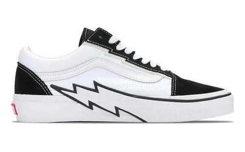 Vans Old Skool School Bolt White Black Shoesfactory4