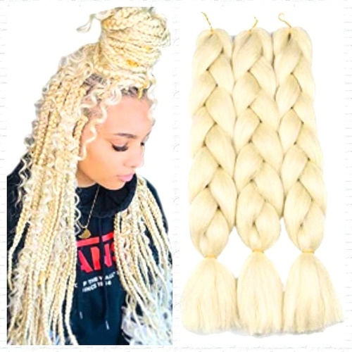 * Extensión Pelo Kanekalon Premium Trenzas Rastas #613 *