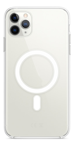 Capinha Magnética Transparente Compatível Com iPhone 11 E 12