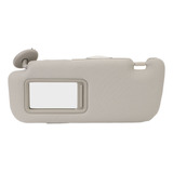 Reemplazo De Maquillaje Sun Shielding Visor Mirror Beige Par