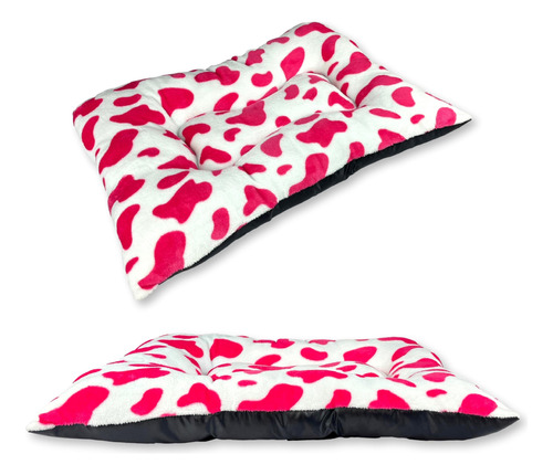 Cama Para Perro Mascota Mediana Varios Estampados 70x50x10cm