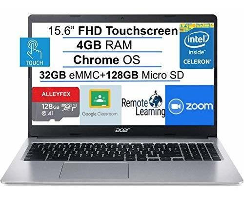 Laptop -  2021 Newest Acer Chromebook 15.6  Fhd Ips Touchscr