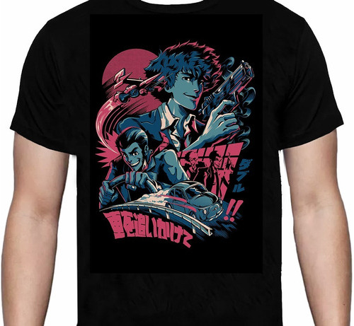 Cowboy Bebop - Lupin - Anime - Polera- Cyco Records