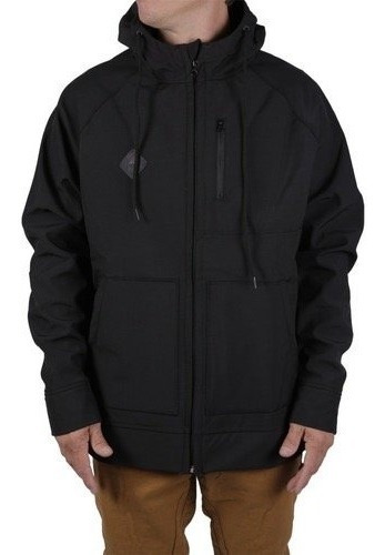 Campera Buzo Hombre Burton Softshell Térmico First Bonded 2k