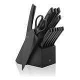 Juego 13 Cuchillos Cocina Avera Acero Inoxidable Afilador